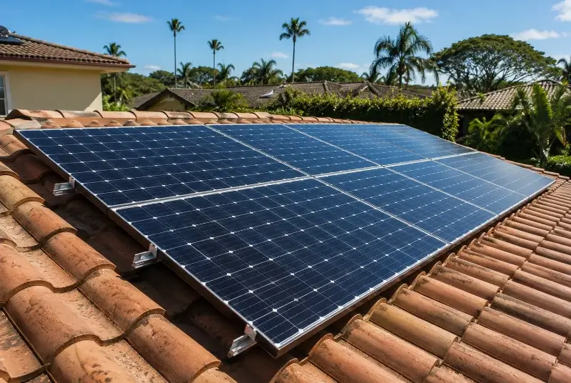 Installation de panneaux solaires à Chaillevette